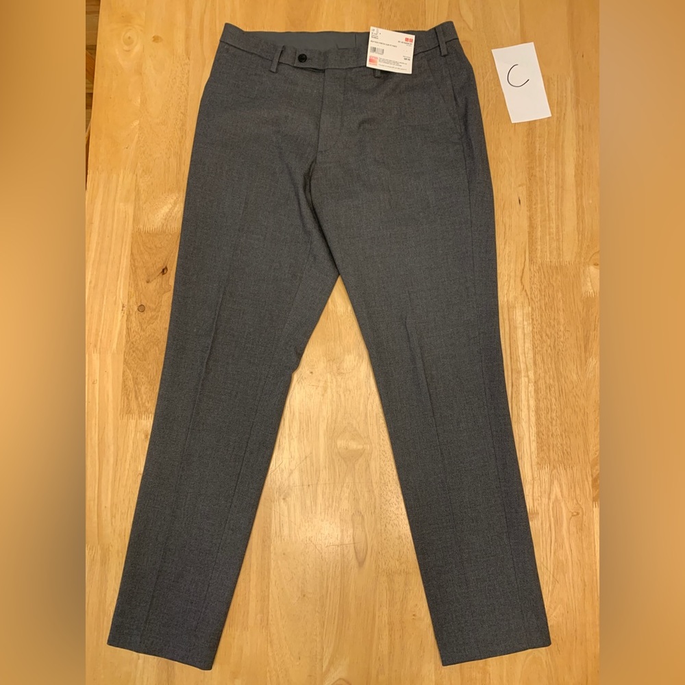 Heattech Slim Stretch Dress Pants